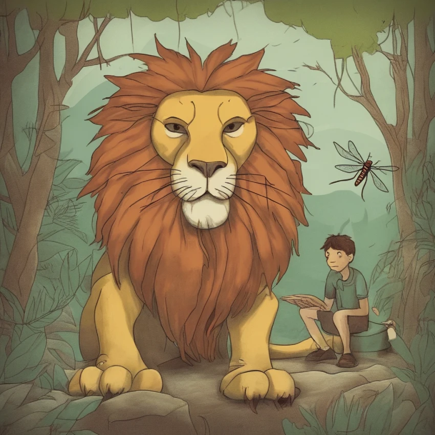 El León y el Mosquito