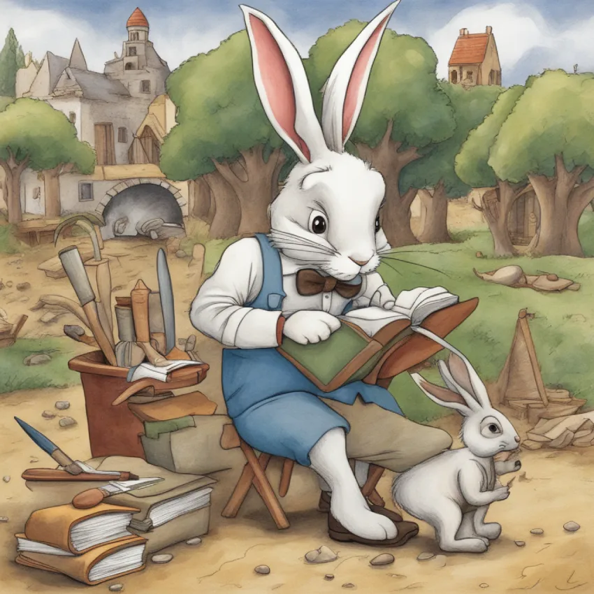 Juan El conejito trabajador